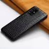 Кожаный чехол бампер Anomaly Crocodile Style для Samsung Galaxy A72 Black (Черный)
