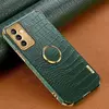 Чехол бампер для Samsung Galaxy Note 20 Ultra Anomaly X-Case с кольцом-держателем Green (Зеленый)