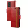 Чехол книжка для Samsung Galaxy A72 Anomaly Business Wallet Red (Красный)