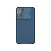 Чехол бампер для Samsung Galaxy S22 Plus Nillkin CamShield Pro Blue (Синий)