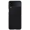 Чехол бампер для Samsung Galaxy Z Flip 3 Samsung Leather Back Cover Black (Черный) EF-VF711LBEGRU