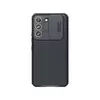Противоударный чехол бампер Nillkin CamShield Pro (шторка на камеру) для Samsung Galaxy S22 Black (Черный)