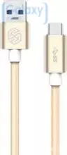 Оригинальный кабель для зарядки и передачи данных NILLKIN Elite Cable USB - Type C для смартфонов и планшетов 1,0 м Golden (Золотой)