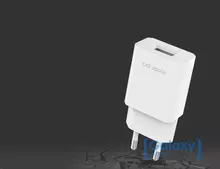 Сетевая зарядка для смартфонов Rock Single Port Travel Charger Kit 1A EU от розетки 220 W White (Белый)