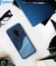 Чехол бампер Ringke Wave Series для Samsung Galaxy S9 Coasyal Blue (Синий)