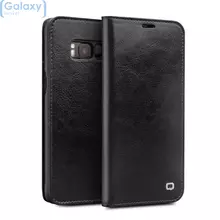 Чехол книжка Qialino Magnetic Classic Leather Case для Samsung Galaxy S8 G950F Black (Черный)