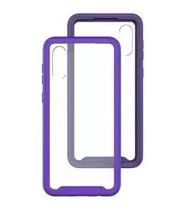 Чехол бампер для Samsung Galaxy A02 Anomaly Hybrid 360 Purple/Black (Фиолетовый/Черный)