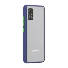 Чехол бампер Anomaly Fresh Line для Samsung Galaxy M31s Dark Blue (Темно-синий)