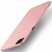 Чехол бампер Anomaly Matte Case для Samsung Galaxy A12 Rose Gold (Розовое золото)