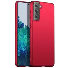 Чехол бампер Anomaly Matte Case для Samsung Galaxy S21 Plus Red (Красный)