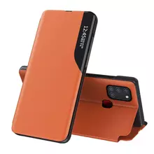 Чехол книжка Anomaly Smart View Flip для Samsung Galaxy M31 Orange (Оранжевый)