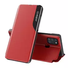 Чехол книжка Anomaly Smart View Flip для Samsung Galaxy M30s Red (Красный)