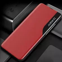 Чехол книжка Anomaly Smart View Flip для Samsung Galaxy A12 Red (Красный)