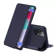 Чехол книжка Dux Ducis Skin X Series Magnetic Flip Case для Samsung Galaxy A52 Blue (Синий)