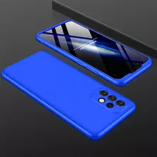 Чехол бампер для Samsung Galaxy A52 GKK Dual Armor Blue (Синий)