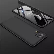 Чехол бампер для Samsung Galaxy M32 GKK Dual Armor Black (Черный)