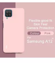 Чехол бампер Imak UC-2 Series для Samsung Galaxy A12 Pink (Розовый) 6957476809542