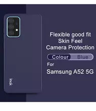 Чехол бампер Imak UC-2 Series для Samsung Galaxy A52 Blue (Синий) 6957476823104