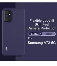 Чехол бампер Imak UC-2 Series для Samsung Galaxy A72 Blue (Синий) 6957476815406