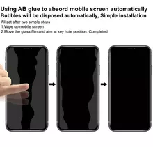 Защитное стекло Imak Full Cover Glass для Samsung Galaxy A42 Black (Черный) 6957476826921