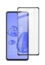 Защитное стекло Imak Full Cover Glass для Samsung Galaxy A72 Black (Черный) 6957476847650