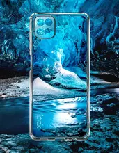 Чехол бампер Imak Air Case для Samsung Galaxy A12 Transparent (Прозрачный) 6957476814171
