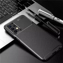 Чехол бампер Ipaky Lasy для Samsung Galaxy A52 Black (Черный)