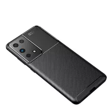 Чехол бампер Ipaky Lasy для Samsung Galaxy S21 Ultra Black (Черный)