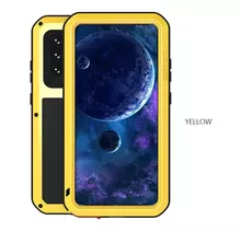 Чехол бампер для Samsung Galaxy A52 Love Mei PowerFull Yellow (Желтый)