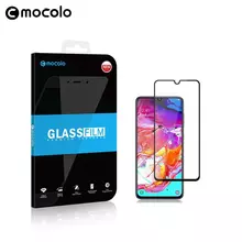 Защитное стекло Mocolo Full Cover Tempered Glass Protector для Samsung Galaxy A12 Black (Черный)