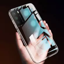 Чехол бампер Mofi Slim TPU для Samsung Galaxy A02s Transparent (Прозрачный)