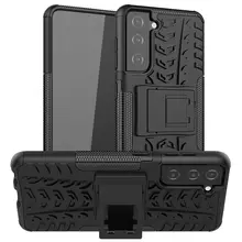 Чехол бампер Nevellya Case для Samsung Galaxy S21 Black (Черный)