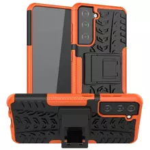 Чехол бампер Nevellya Case для Samsung Galaxy S21 Ultra Orange (Оранжевый)