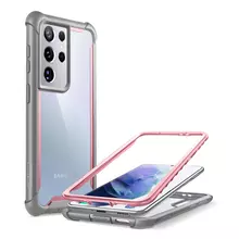 Чехол бампер i-Blason Ares Case для Samsung Galaxy S21 Ultra Pink (Розовый) 843439136168