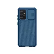 Чехол бампер Nillkin CamShield Pro Case для Samsung Galaxy A52 Blue (Синий)