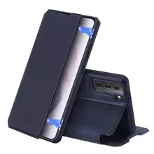 Чехол книжка Dux Ducis Skin X Series Magnetic Flip Case для Samsung Galaxy S21 Plus Blue (Синий)
