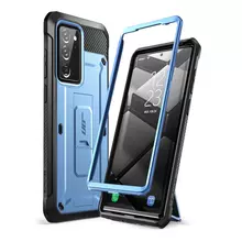 Чехол бампер Supcase Unicorn Beetle PRO для Samsung Galaxy Note 20 Metallic Blue (Металлик Синий) 843439132436