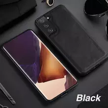 Чехол бампер X-Level Retro Case для Samsung Galaxy S21 Plus Black (Черный)