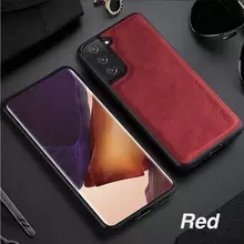 Чехол бампер X-Level Retro Case для Samsung Galaxy S21 Plus Red (Красный)