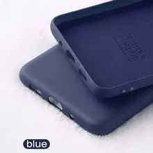 Чехол бампер X-Level Silicone для Samsung Galaxy S21 Ultra Blue (Синий)