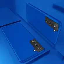 Чехол бампер X-Level Matte для Samsung Galaxy S21 Plus Blue (Синий)
