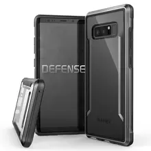 Чехол бампер X-Doria Defense Shield Case для Samsung Galaxy Note 8 Black (Черный)