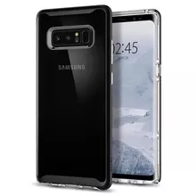 Чехол бампер Spigen Case Neo Hybrid Crystal для Samsung Galaxy Note 8 Black (Черный)