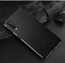 Чехол бампер Anomaly Carbon Case для Samsung Galaxy A70 Black (Черный)