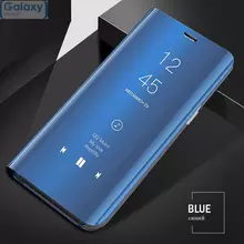 Чехол книжка Anomaly Clear View Series для Samsung Galaxy A9 2018 Blue (Синий)
