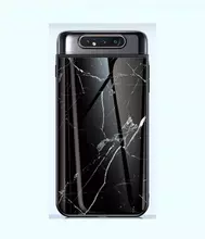 Чехол бампер Anomaly Cosmo для Samsung Galaxy A80 Black &amp; White (Черный &amp; Белый)