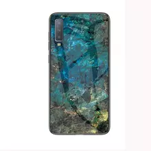 Чехол бампер для Samsung Galaxy A7 2018 Anomaly Cosmo Emerald (Изумрудный)