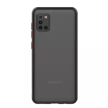 Чехол бампер Anomaly Fresh Line для Samsung Galaxy A31 Black (Черный)