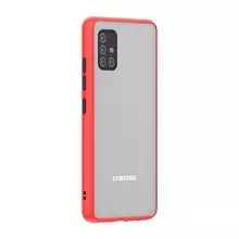 Чехол бампер Anomaly Fresh Line для Samsung Galaxy M51 Red (Красный)
