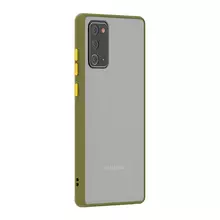 Чехол бампер Anomaly Fresh Line для Samsung Galaxy S20 FE Green (Зеленый)
